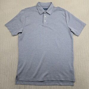 Biltmore Polo Shirt Men Medium Gray Short Sleeve Classic Golf Casual Lightweight